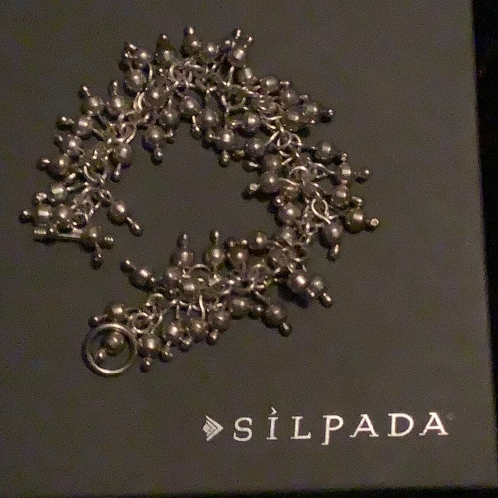 B0919 Silpada Sterling Silver 925 Cha Cha Bracelet